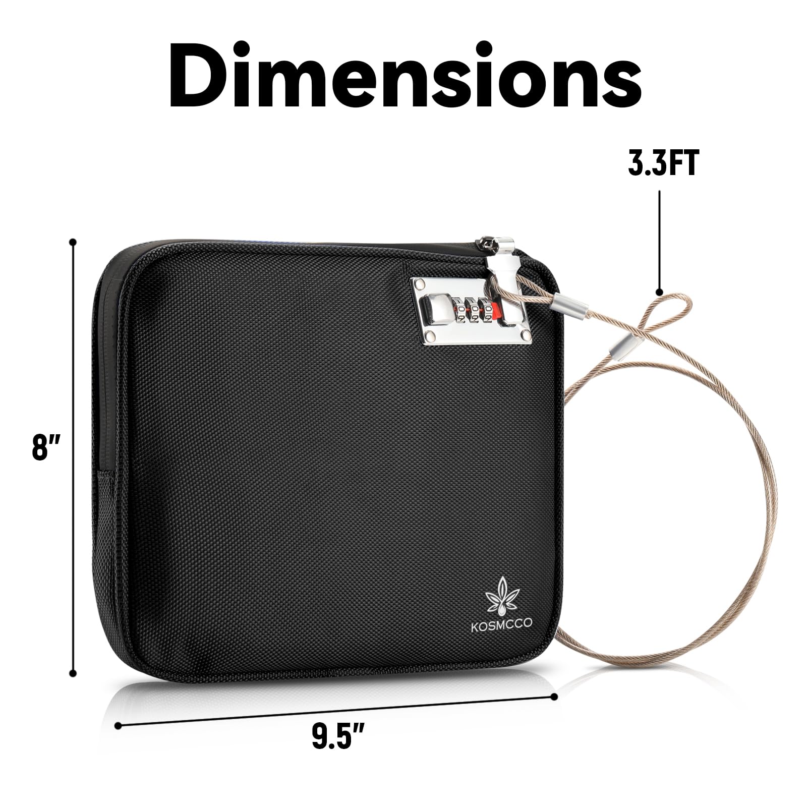 Amazon.com: KOSMCCO Anti Theft Beach Locking Bag, Portable Travel